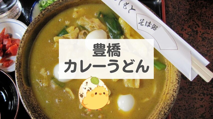 ご当地グルメ・豊橋カレーうどんの特徴や人気店、おすすめ食べ歩きコースを紹介